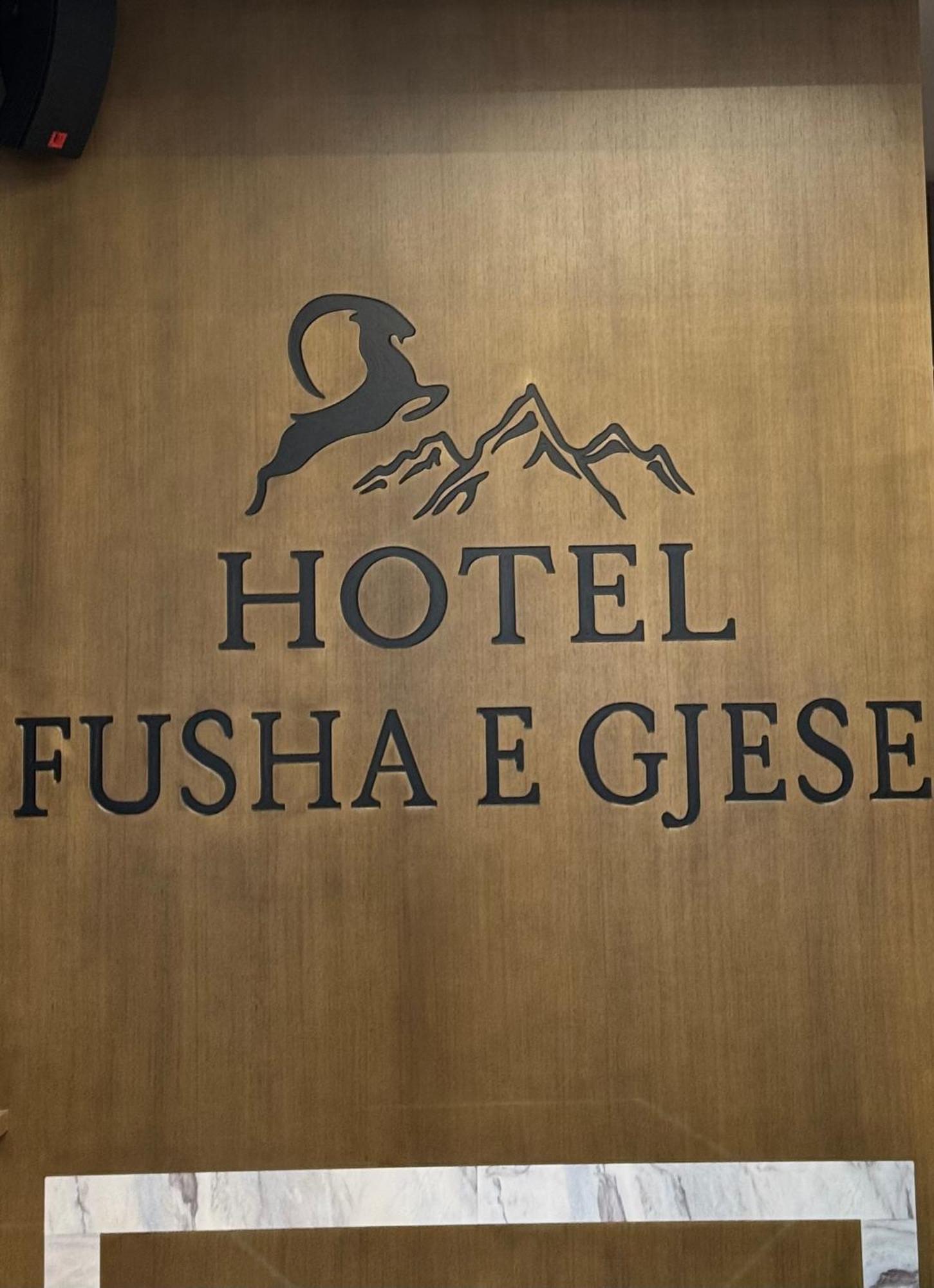 Hotel Fusha E Gjese Valbone Dış mekan fotoğraf